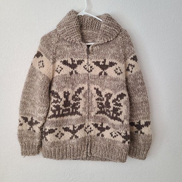 Thick Wool Cardigan Sweater/Jacket - Picture 2 of 2